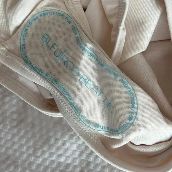 Bleu Rod Beattie Glam Stand Surplice One Piece - Coconut Water - Picture 6 of 10